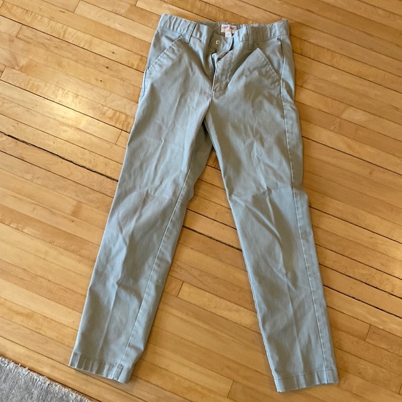 Cat & Jack Bottoms Set Of 4 Boys Flat Front Stretch Uniform Skinny